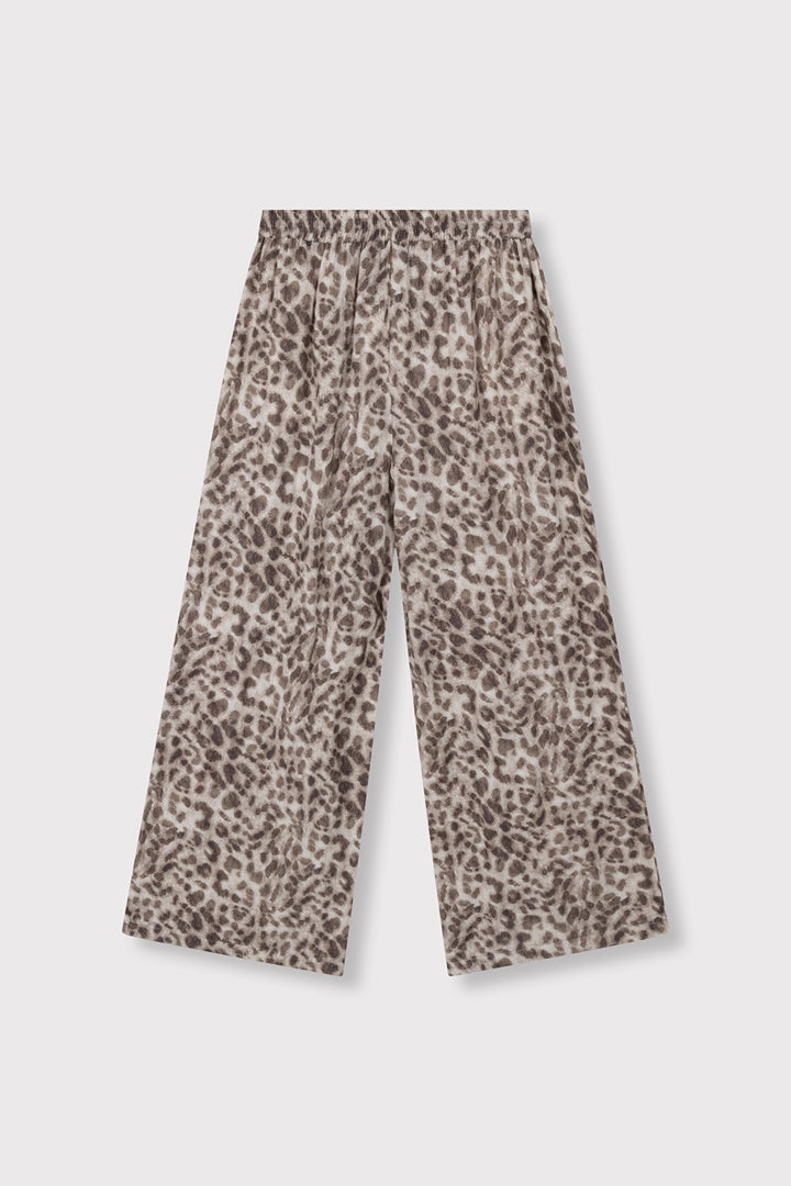 Sporty Animal Pants - Bruin Dessin