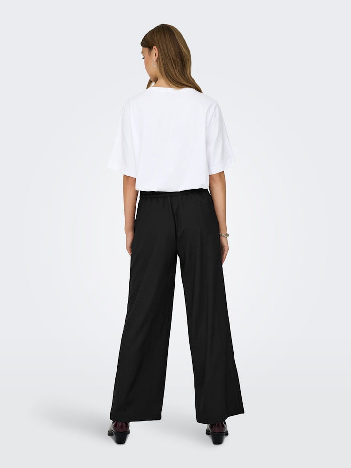 Jdydora Hw Wide Pant Tlr - Zwart