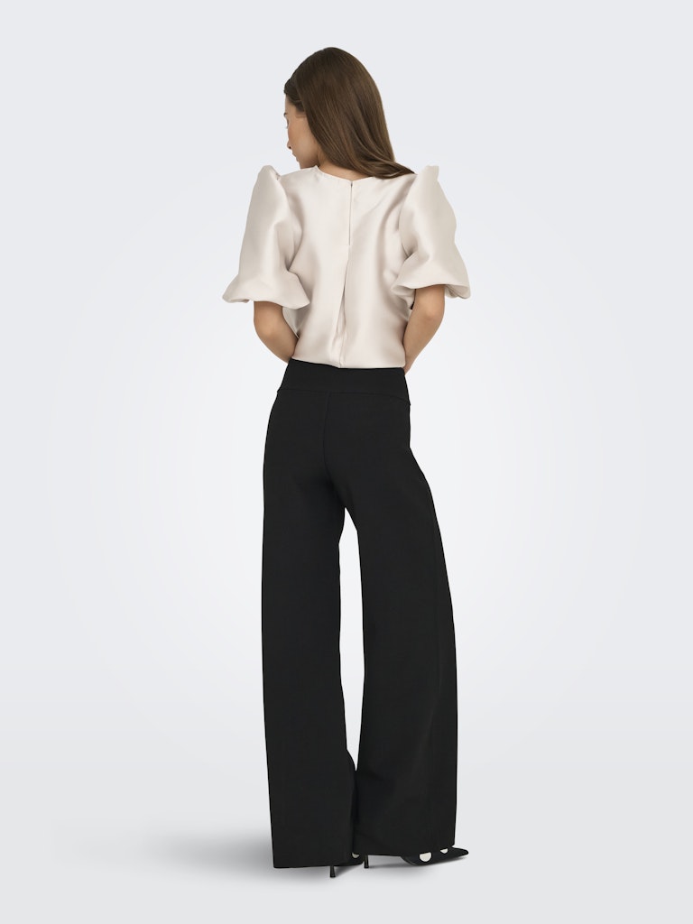 Onlclever Life Hw Wide Pants - Zwart