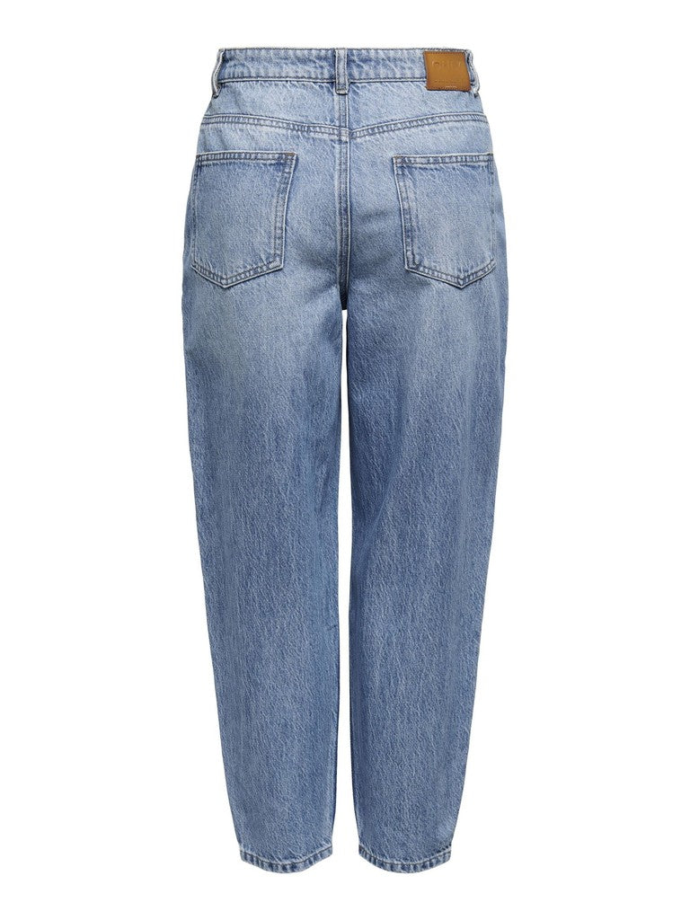 Onlverna Life Lb Bolloon Denim - Blue Denim