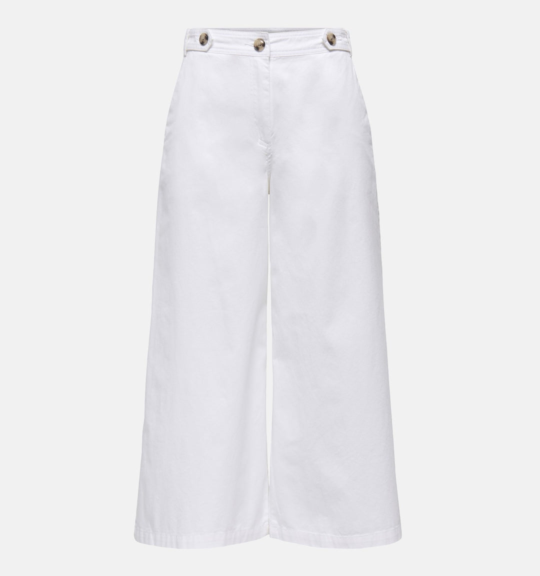 Jdyaura Hw Button Culotte Pant Pnt - Wit