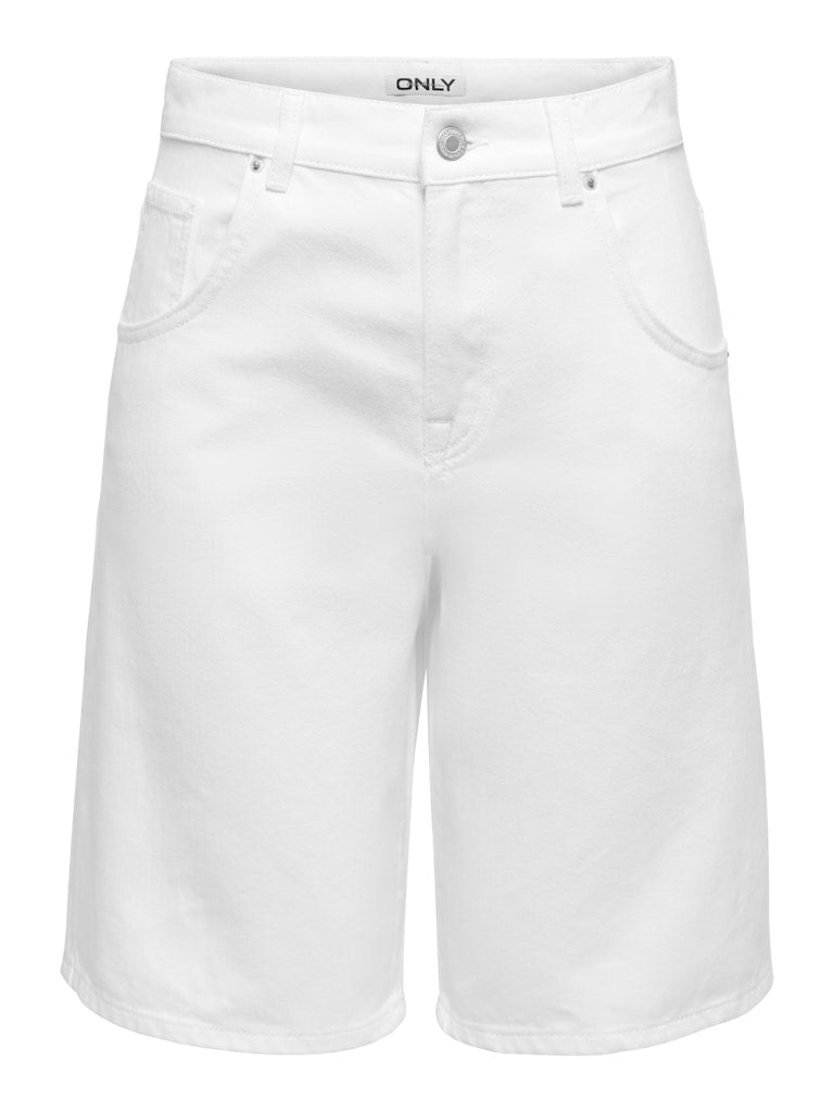 Onlmate Reg Baggy Long Shorts Dnm Noos - Wit