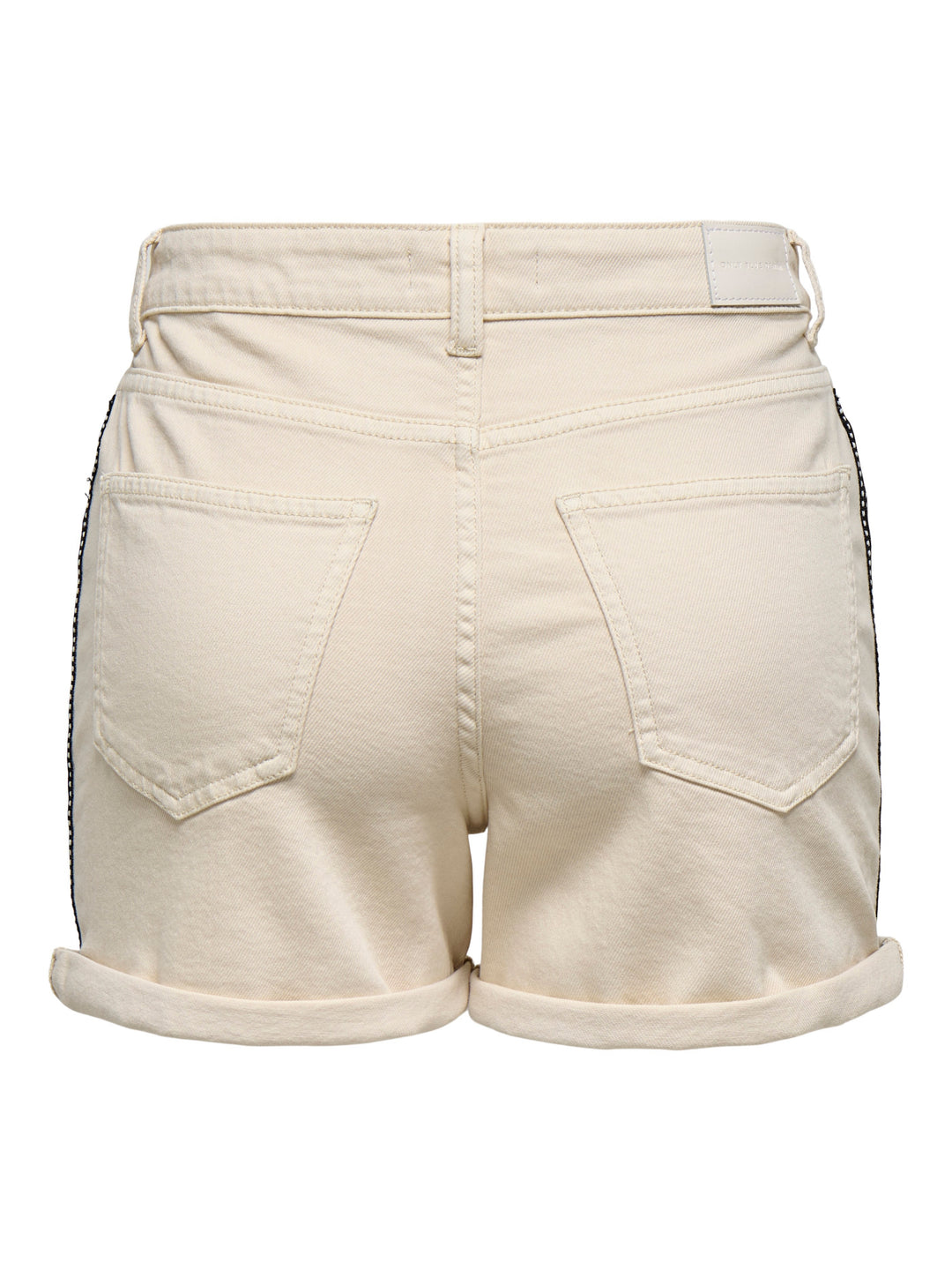 Onljosephine Stret Emb Shorts Azg Dnm Cs - Ecru