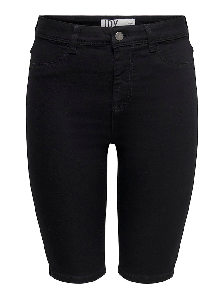 Jdynikki Hw Fitted Long Shorts Mix - Zwart