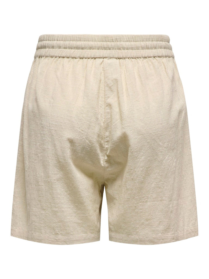 Onltizana String Cotton Shorts Wvn Noos - Beige