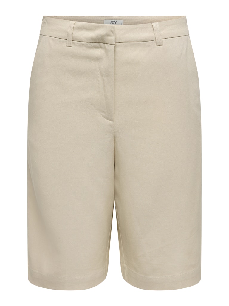 Jdynaomi Linen Mw Bermuda Shorts Tlr - Beige