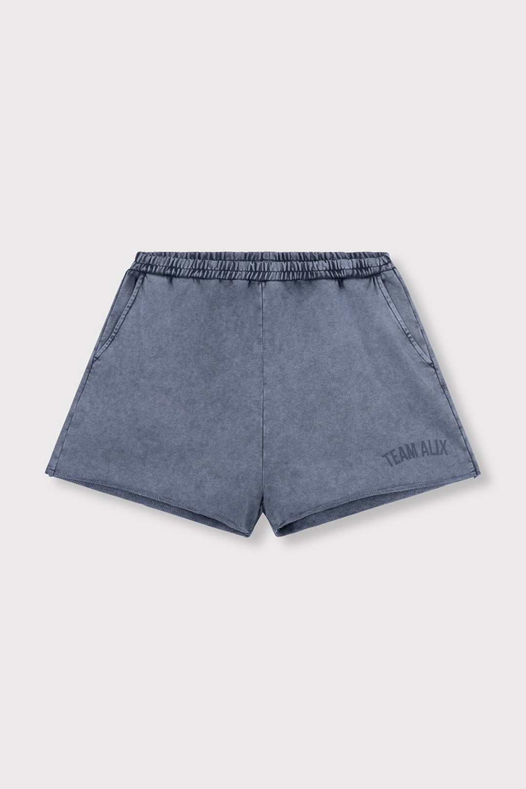 Team Alix Sweat Short - Petrol Blauw