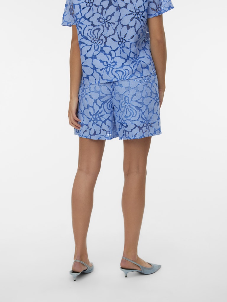 Vmmikka Hw Shorts Wvn Ga - Blauw Dessin