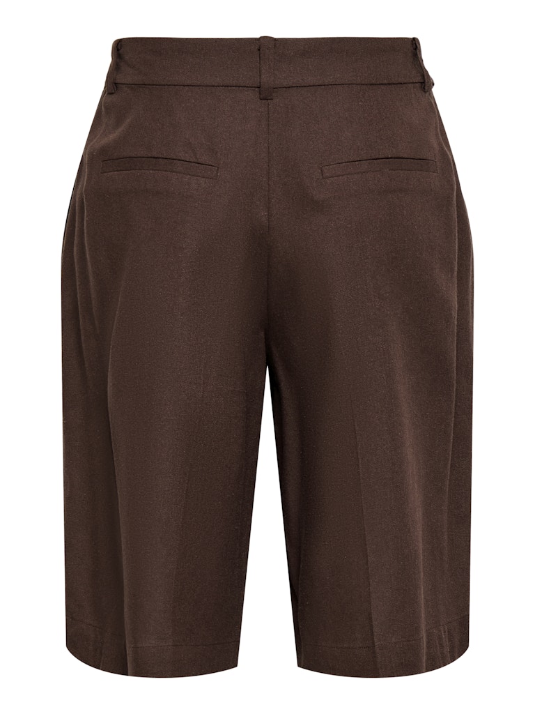 Jdynaomi Linen Mw Bermuda Shorts Tlr - Steenrood