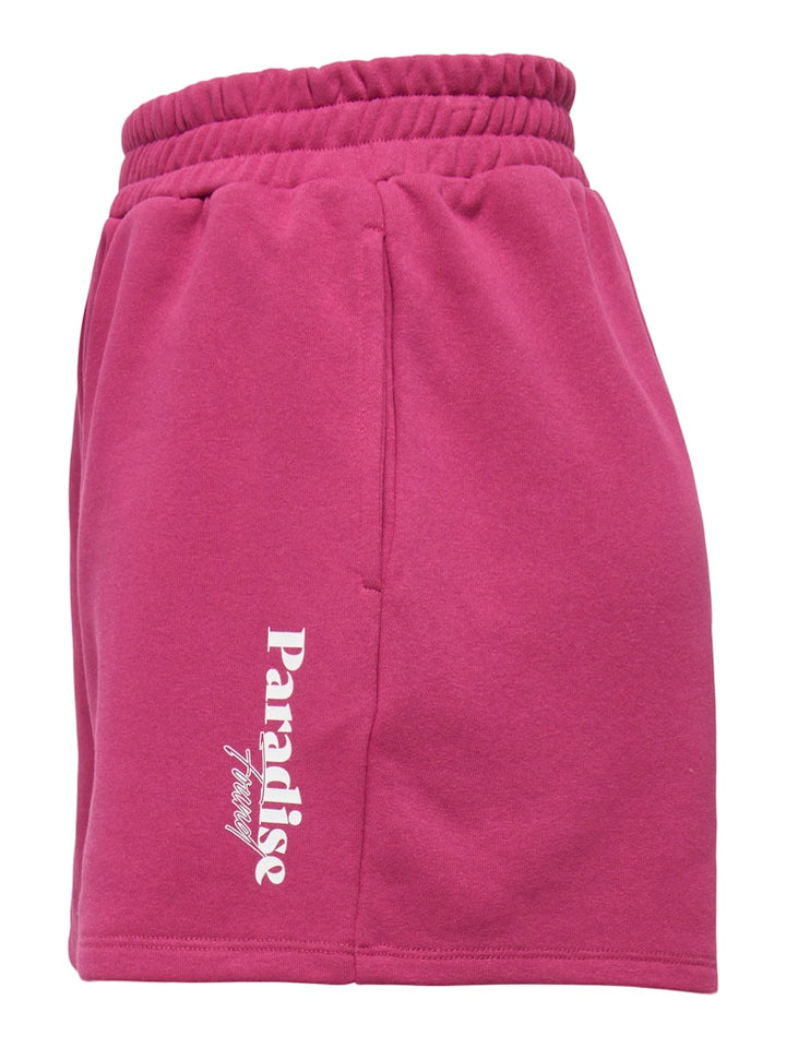 Onlcora Print Shorts Ub Swt - Fuchsia