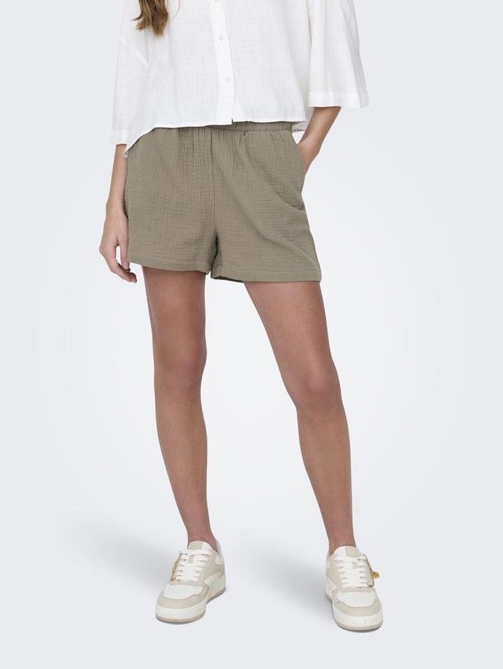 Jdytheis Life Mw Shorts Wvn Dia - Taupe