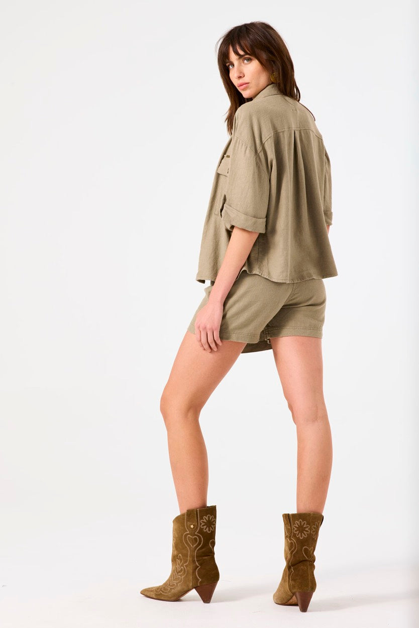 Garcia - Korte rokken - 4161.25.0001 - Kaki