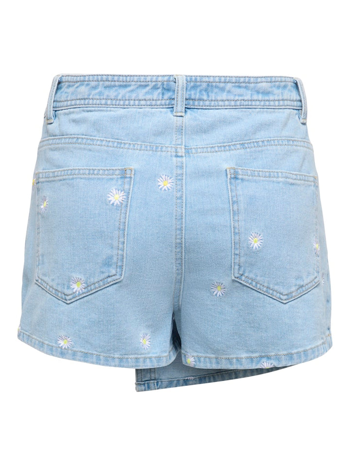 Onllesly Reg Daisy Dnm Skort Bj - Blue Denim