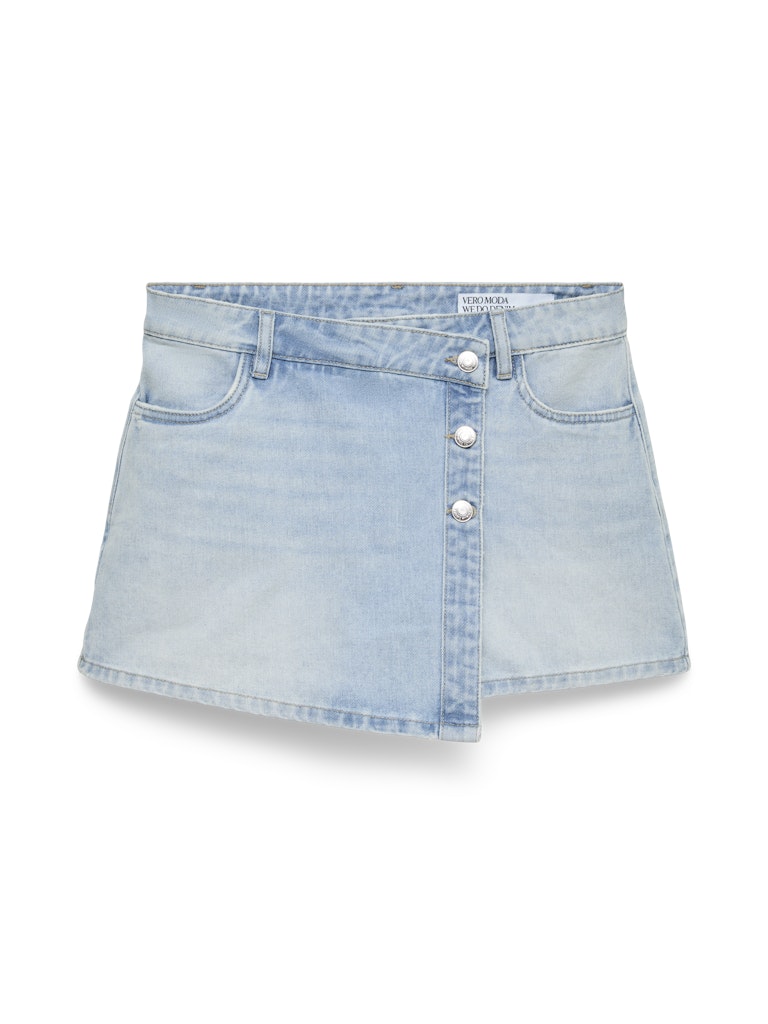 Vmsimone Hr Denim Skort Mix - Lichtblauw