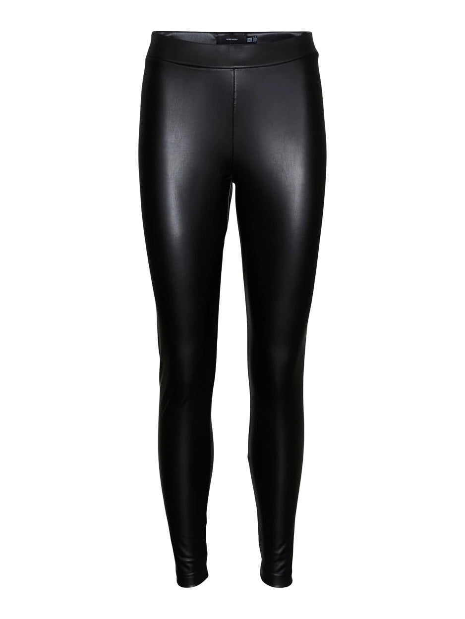 Vmgana Mw Pl Legging Noos - Zwart