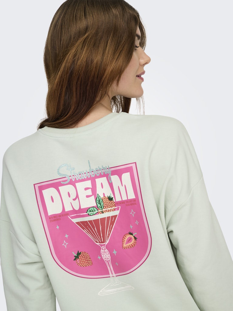 Onlkita L/s Sweat Box Ub Cs Swt - Mint