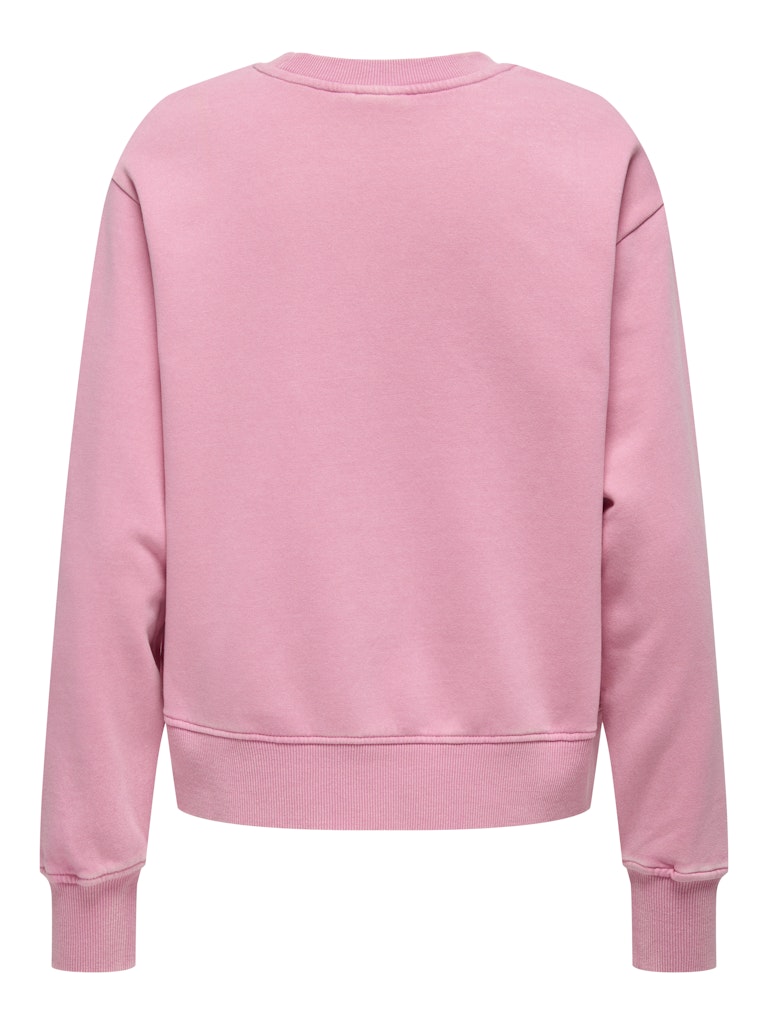 Onllucinda Bow L/s O-neck Box Swt - Roze