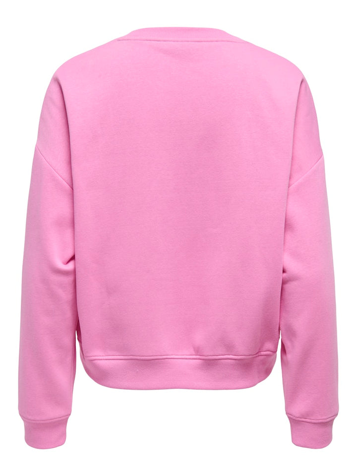 Onlsweat Life L/s Crew O.size State Noos - Roze
