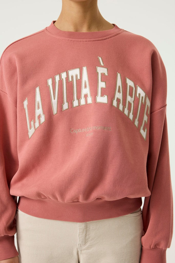 Garcia - Sweatshirts - 4209.63.0002 - Oud Roze