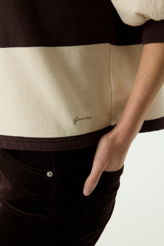 Garcia - Sweatshirts - 4209.79.0008 - Bruin Dessin