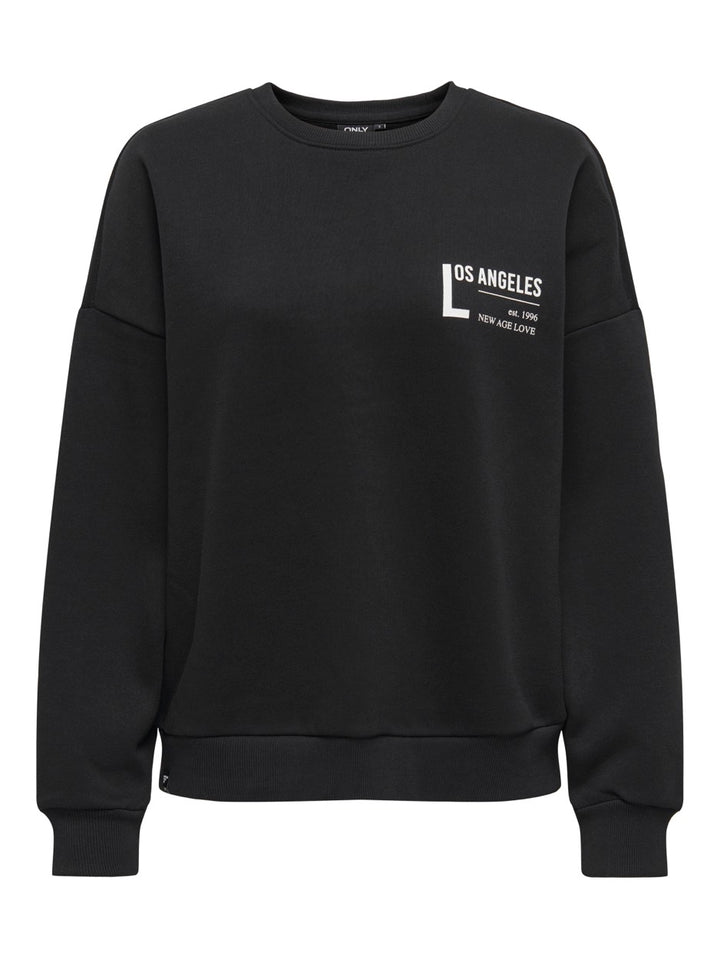 Onlzenja Boxy L/s Box Swt - Zwart