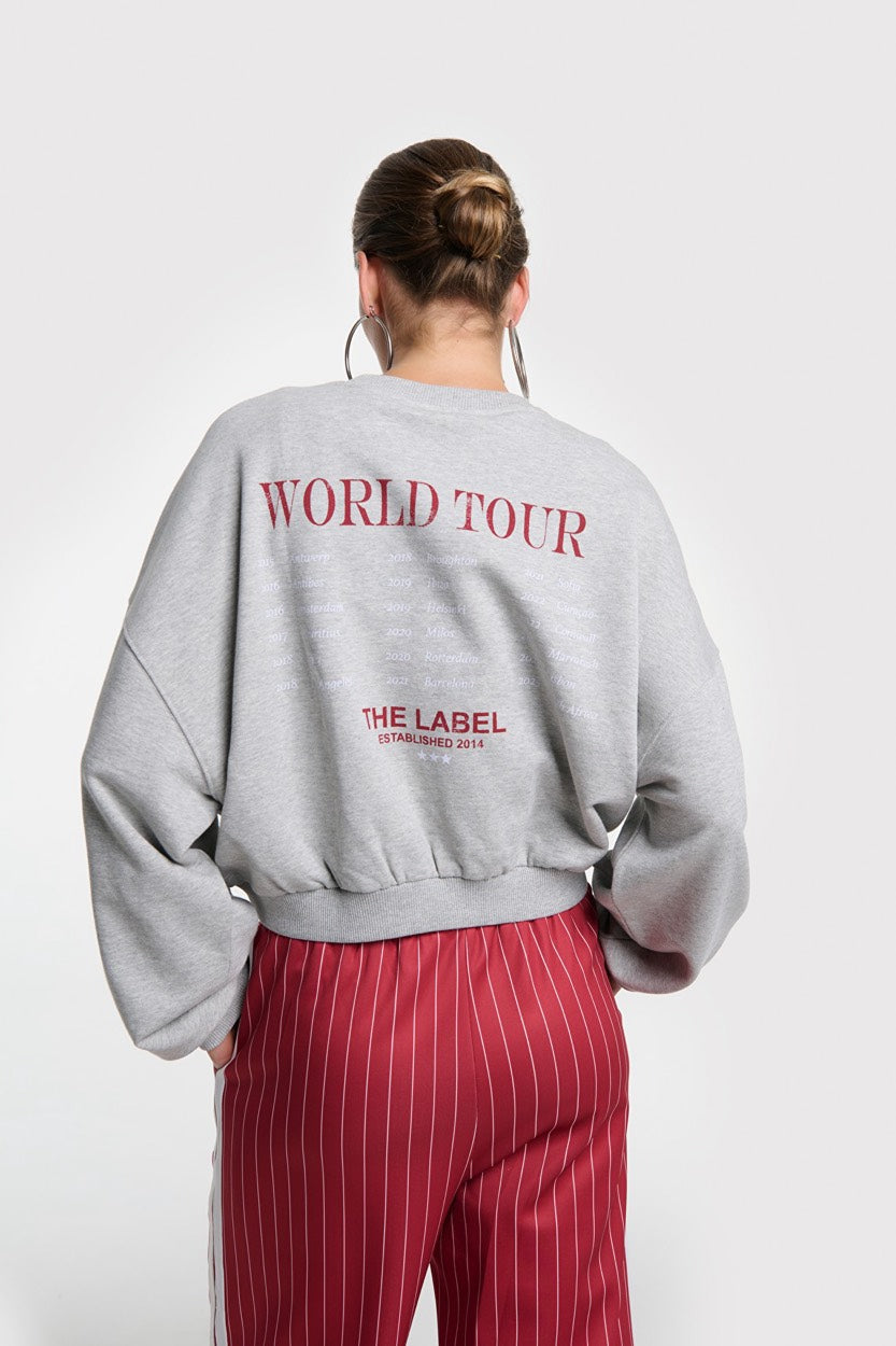 Eagel Sweater - Grijs Melee