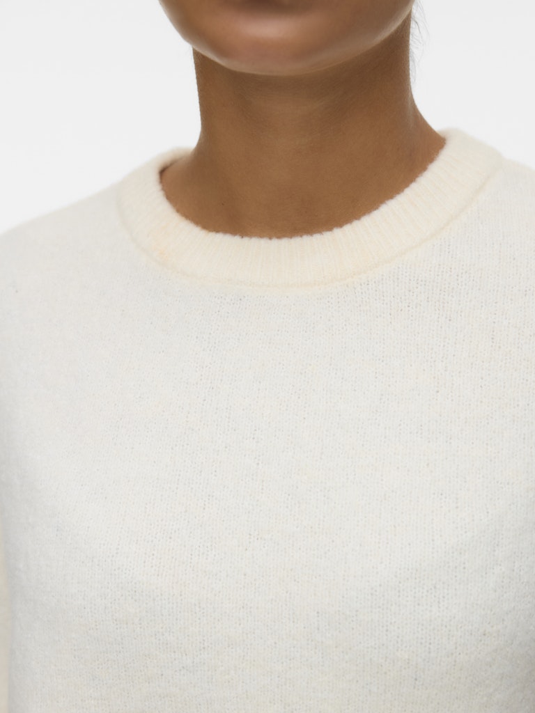 Vmboom 2/4 O-nk Oversize Pullove Ga Noos - Off-white