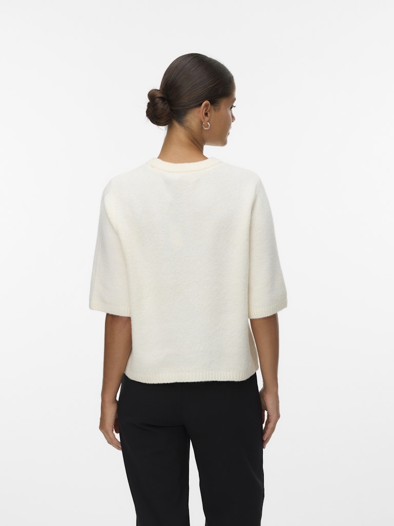 Vmboom 2/4 O-nk Oversize Pullove Ga Noos - Off-white