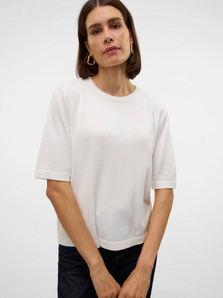 Vmsilje 2/4 O-nck Oversize Pull Ga Noos - Off-white