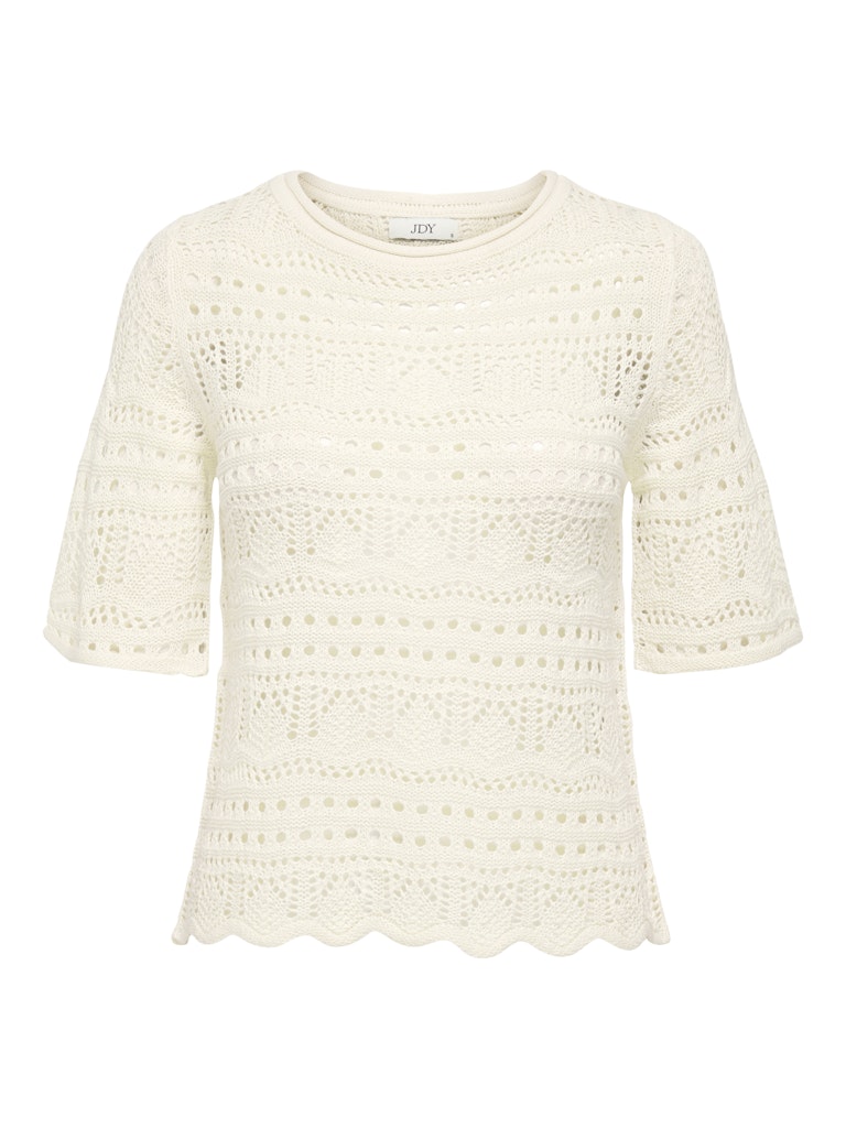 Jdysun Lay 2/4 Pullover Knt Noos - Ecru