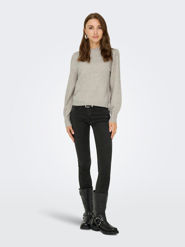 Jdyrue Life L/s Pullover Knt Noos - Zand