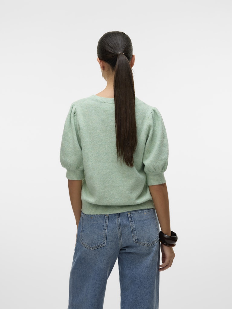 Vmdoffy 2/4 O-neck Pullover Ga Noos - Mint