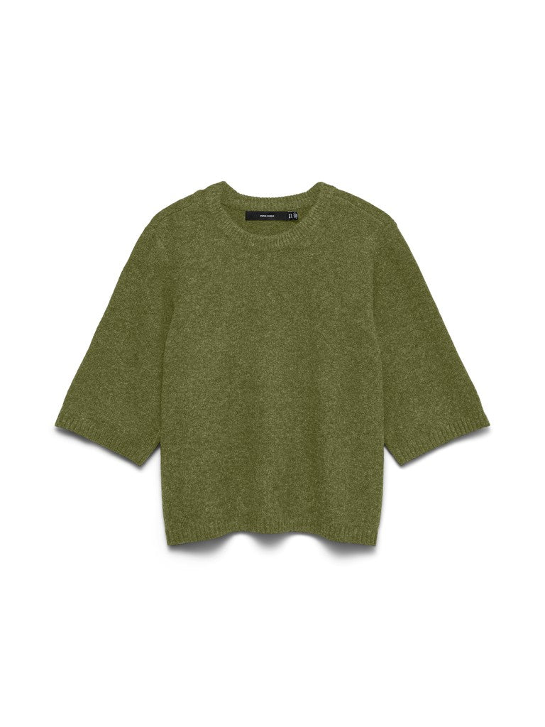 Vmboom 2/4 O-nk Oversize Pullove Ga Noos - Groen Melee