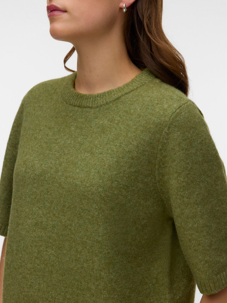Vmboom 2/4 O-nk Oversize Pullove Ga Noos - Groen Melee