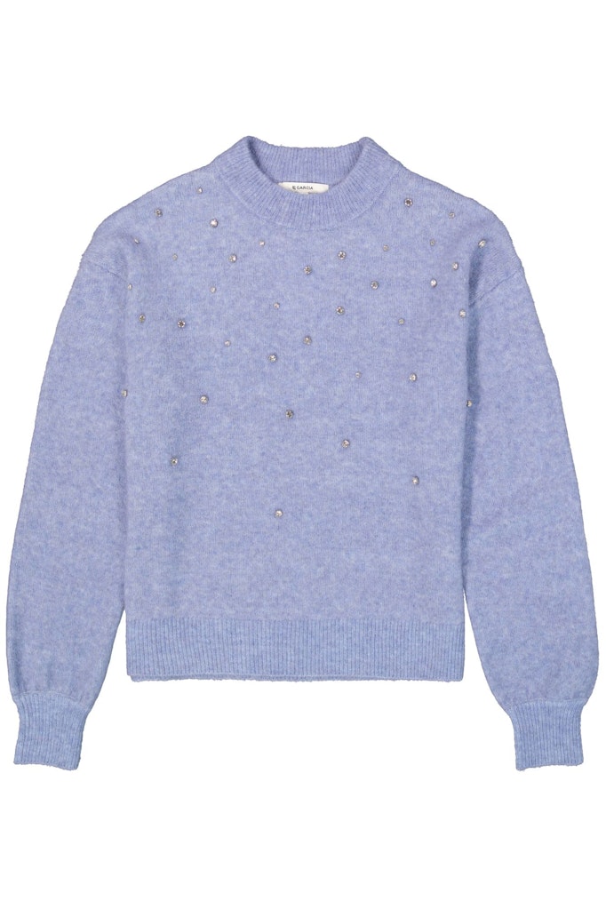 Trui Bling Bling - Lichtblauw