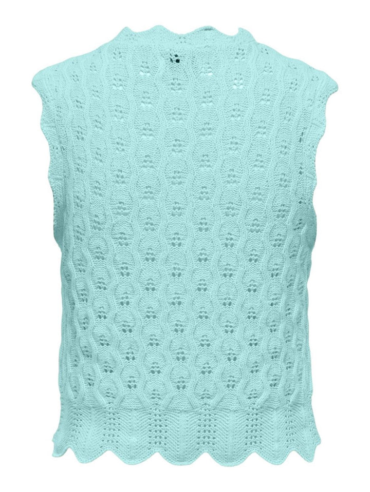 Onlluna Life Sl O-neck Tank Nca Knt - Lichtblauw