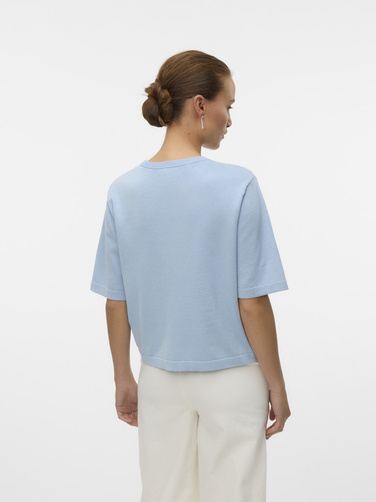 Vmsilje 2/4 O-nck Oversize Pull Ga Noos - Lichtblauw