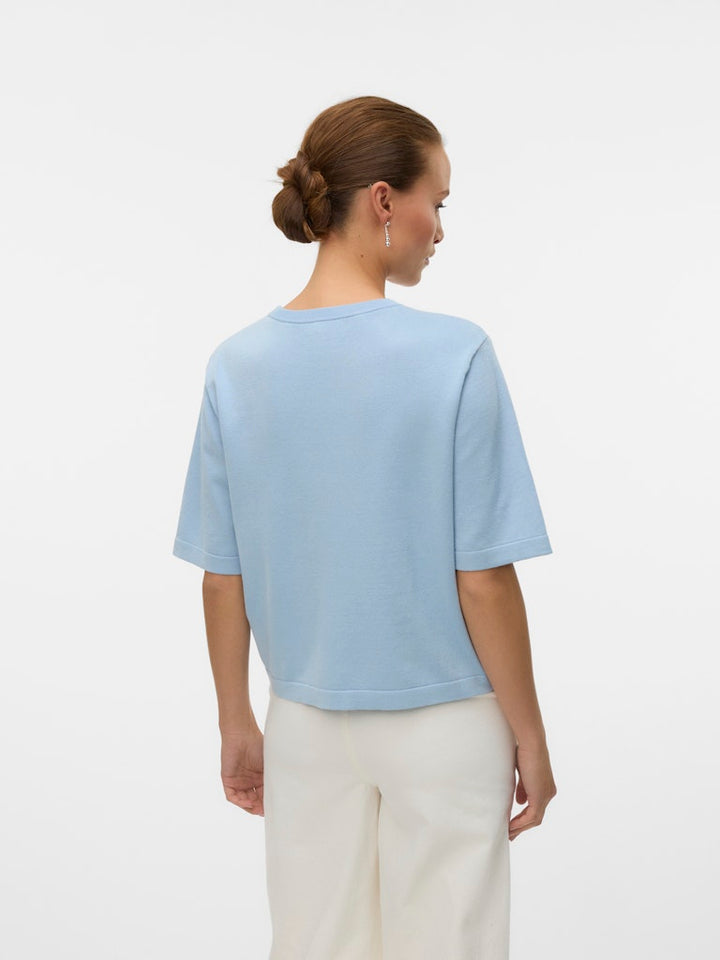 Vmsilje 2/4 O-nck Oversize Pull Ga Noos - Lichtblauw