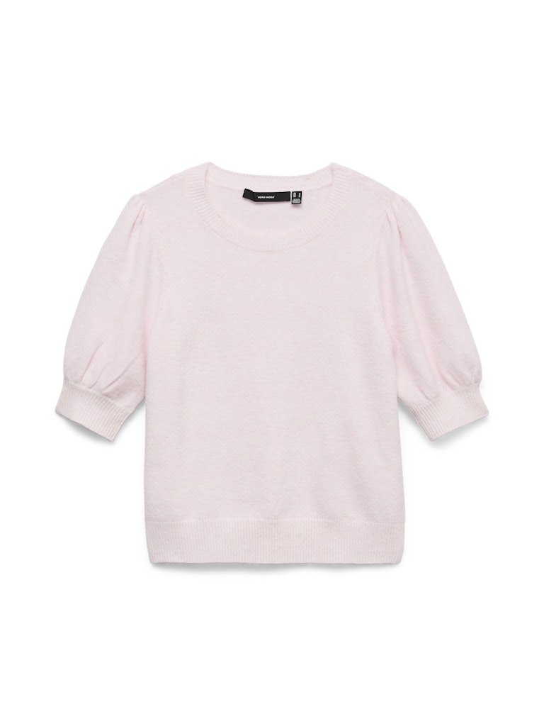 Vmdoffy 2/4 O-neck Pullover Ga Noos - Licht Roze