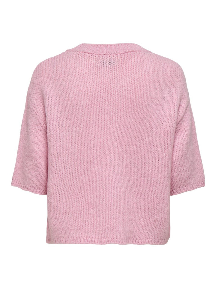 Jdylinea S/s Pullover O-neck Knt Noos - Licht Roze