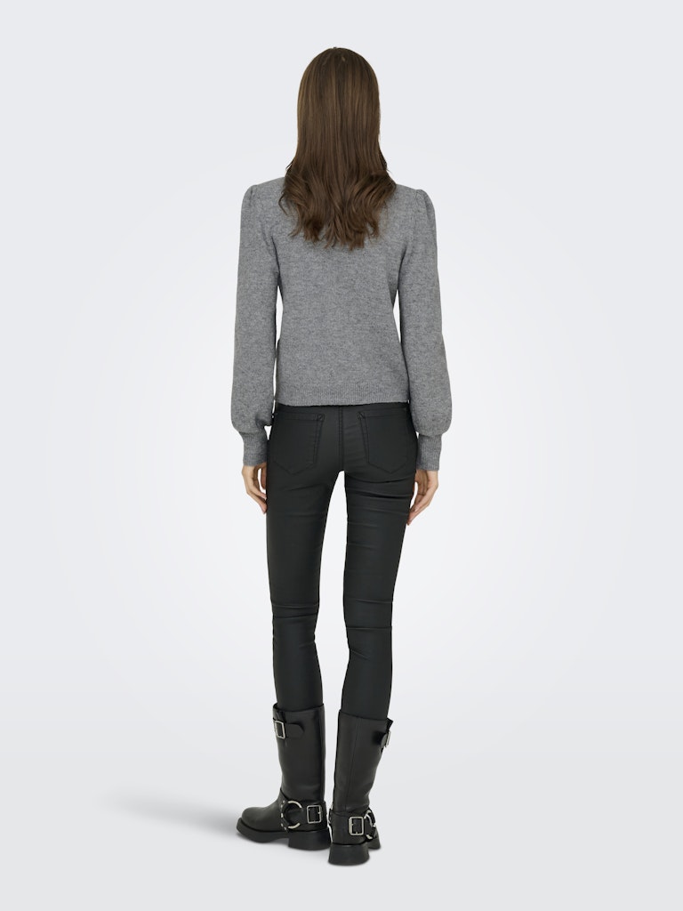 Jdyrue Life L/s Pullover Knt Noos - Grijs Melee