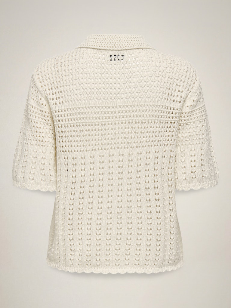 Jdyrobin 2/4 Collar Cardigan Knt Noos - Off-white