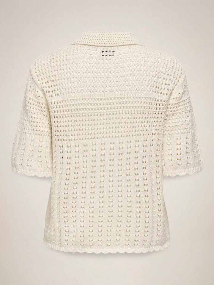 Jdyrobin 2/4 Collar Cardigan Knt Noos - Off-white