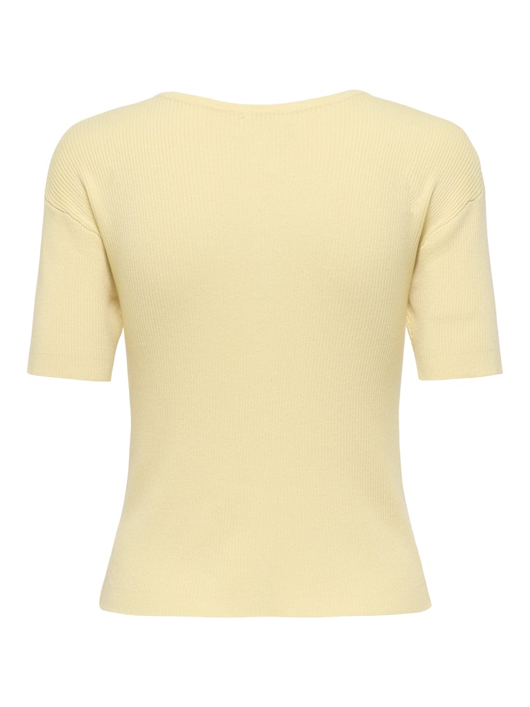 Jdygaby 2/4 O-neck Pearl Cardigan Knt - Geel