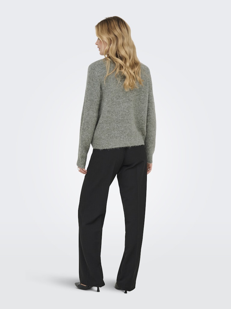 Onlzoey L/s Regular Cardigan Knt Noos - Groen Melee