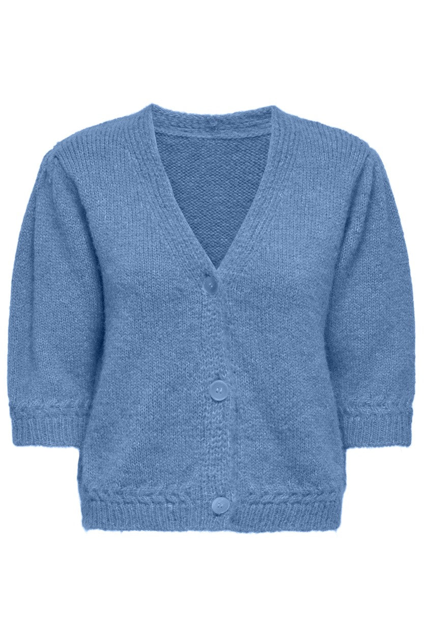 Onlstarla Ss V-neck Cardiga Cc Knt - Lichtblauw