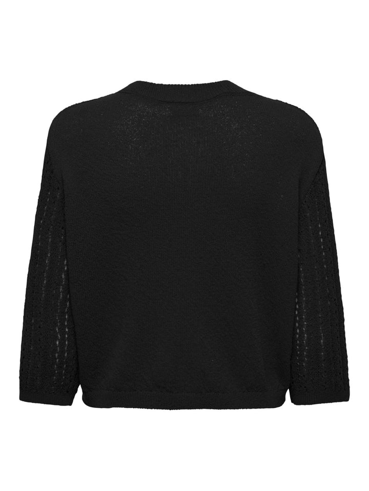 Jdysusannah 3/4 Short Cardigan - Zwart