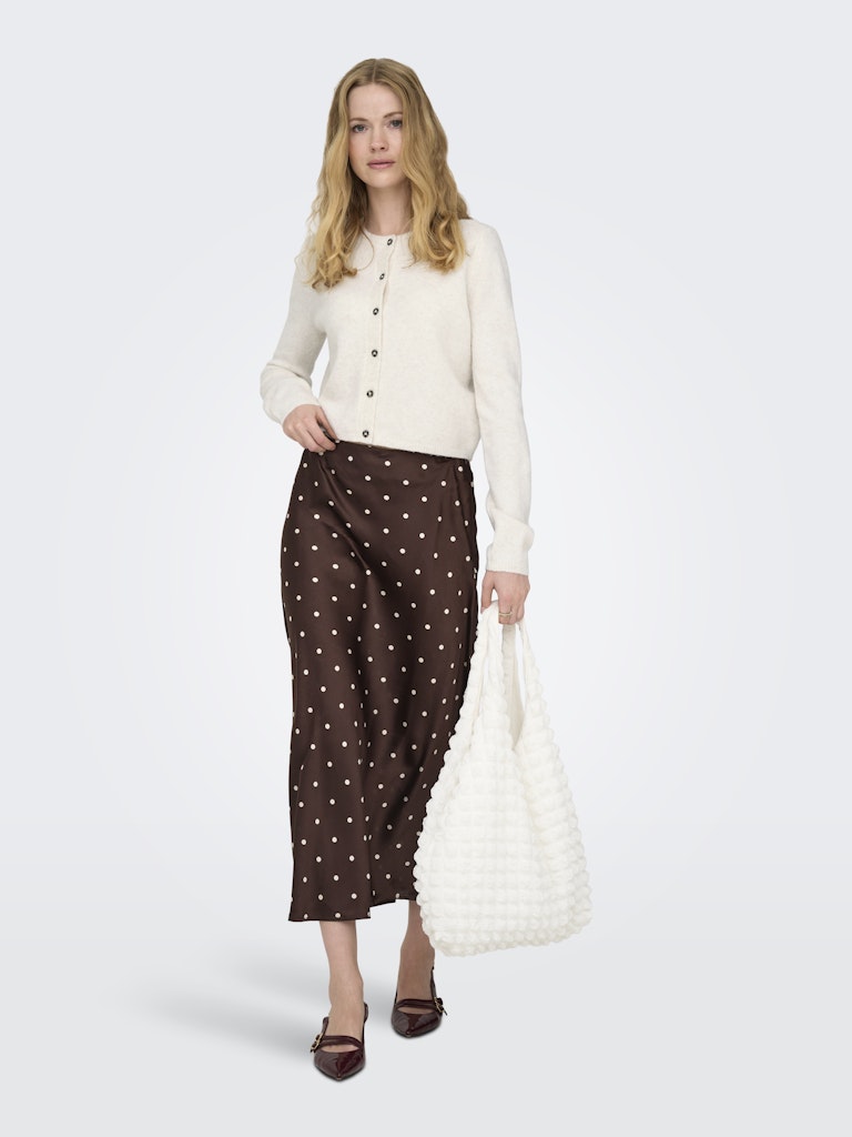 Jdychloe Life L/s Cardigan Knt Noos - Beige