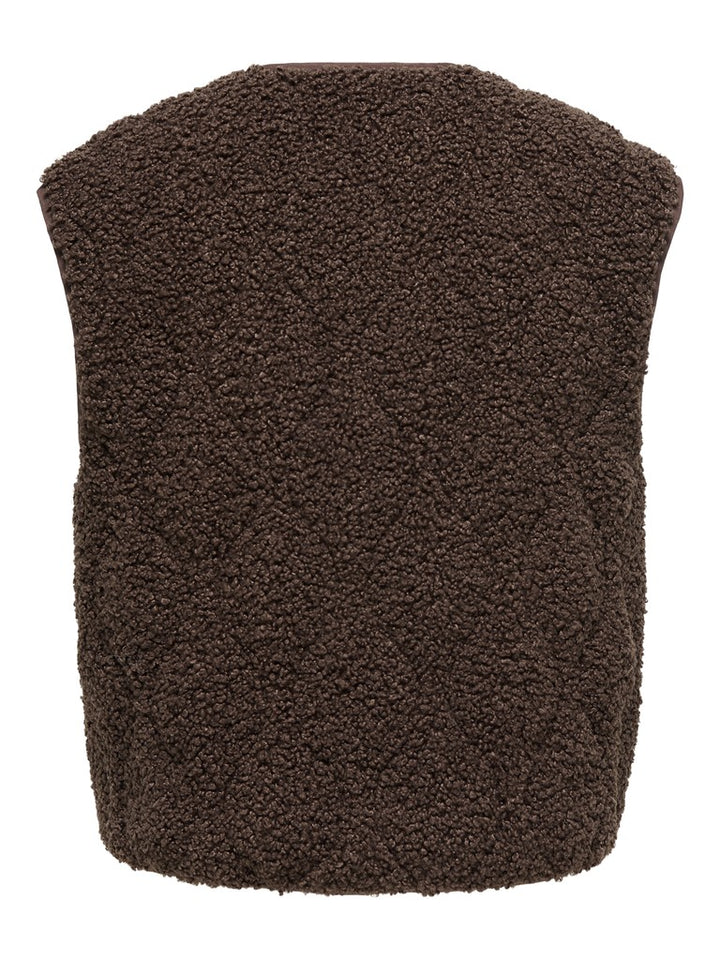 Onlines Teddy Waistcoat Cc Otw - Bruin