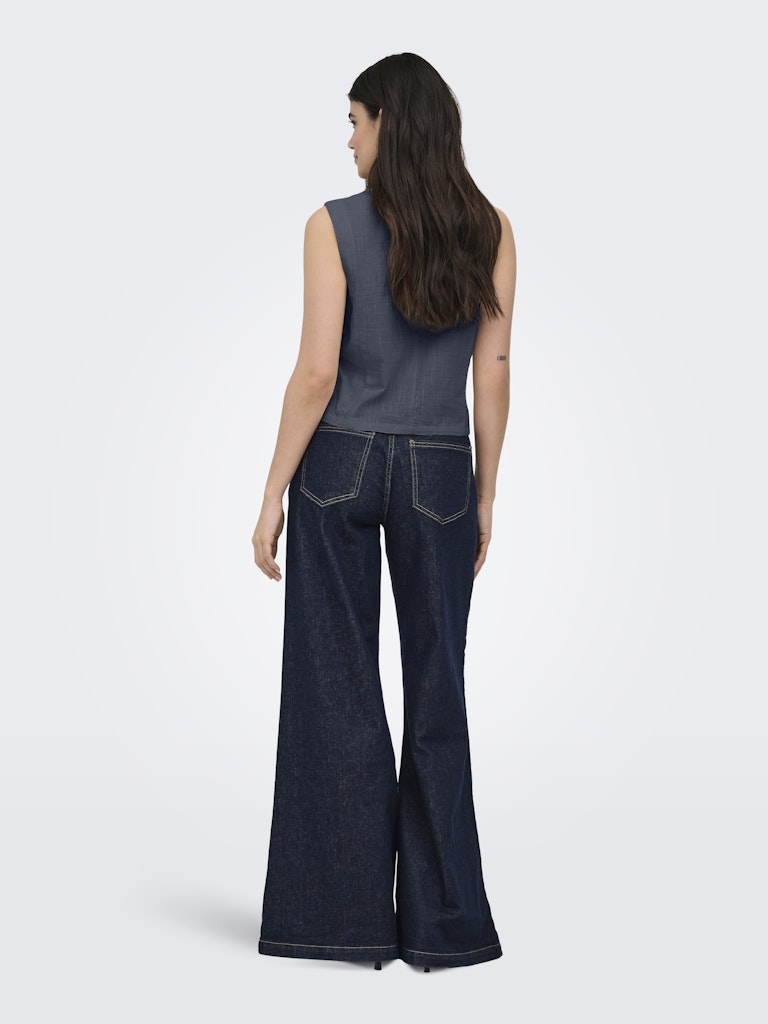 Onltizana Cotton Vest Top Wvn Noos - Grijs